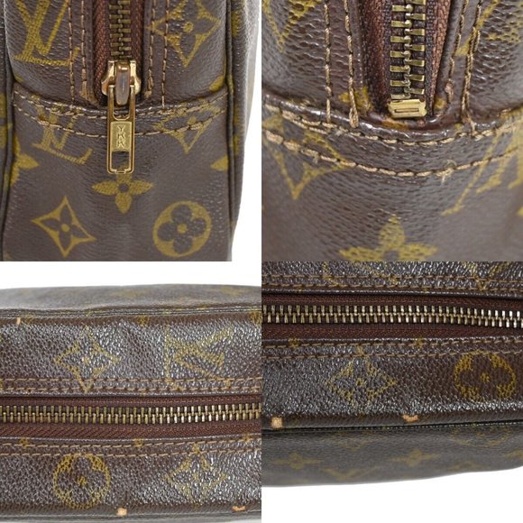 LOUIS VUITTON Trousse Toilette 23 Clutch Hand Bag Monogram Brown M47524 02SH481 - Picture 7 of 14